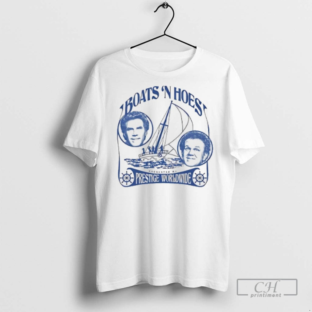 Boats N Hoes Brennan And Dale Step Brothers - Adult & Kids T-Shirts, Sweatshirts & Hoodies apparel design preview 1