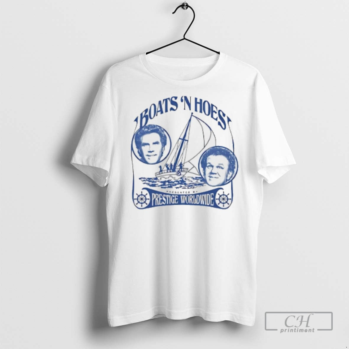 Boats N Hoes Brennan And Dale Step Brothers - Adult & Kids T-Shirts, Sweatshirts & Hoodies apparel design preview 1