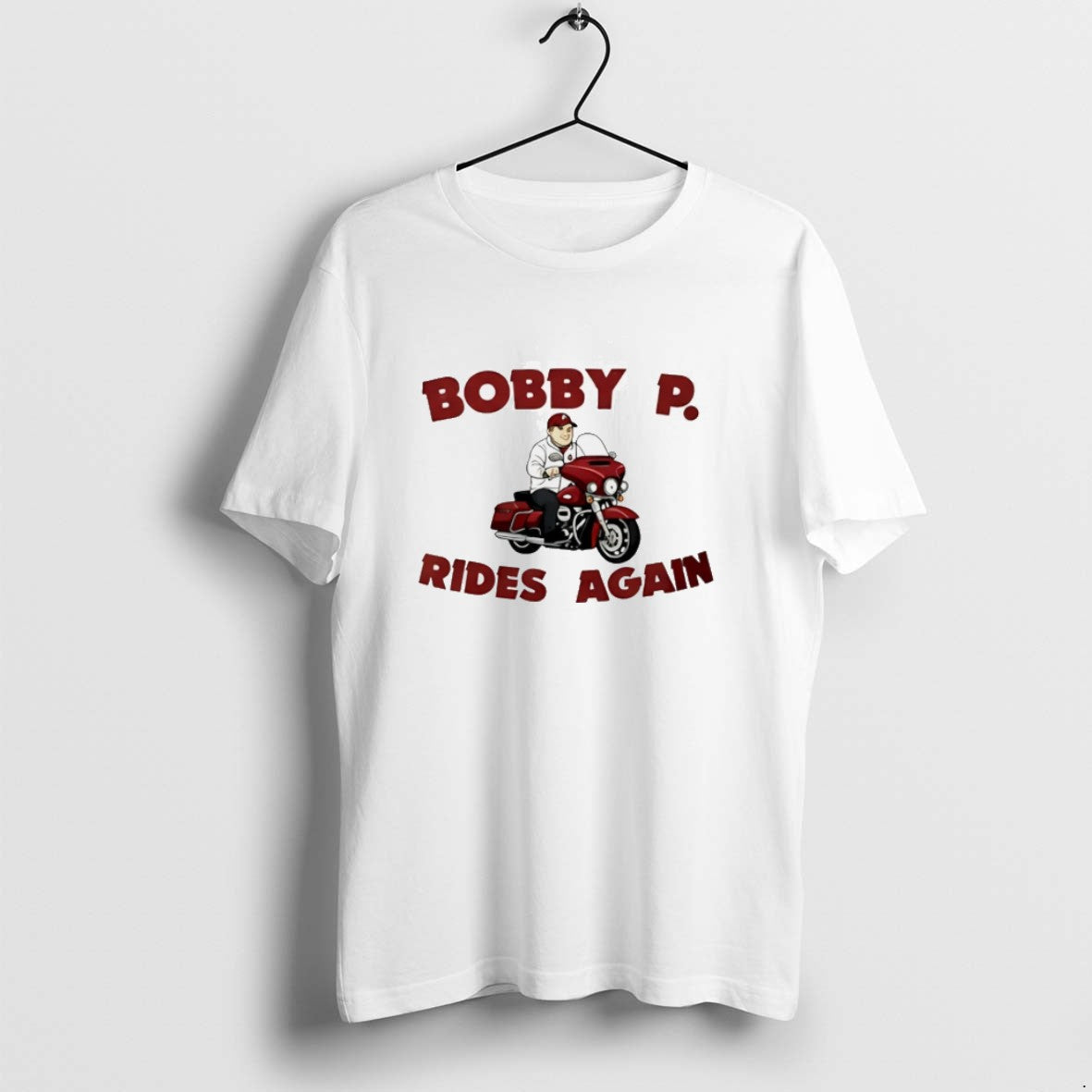 Bobby P Rides Again Petrino Arkansas Razorbacks - Adult & Kids T-Shirts, Sweatshirts & Hoodies apparel design preview 1