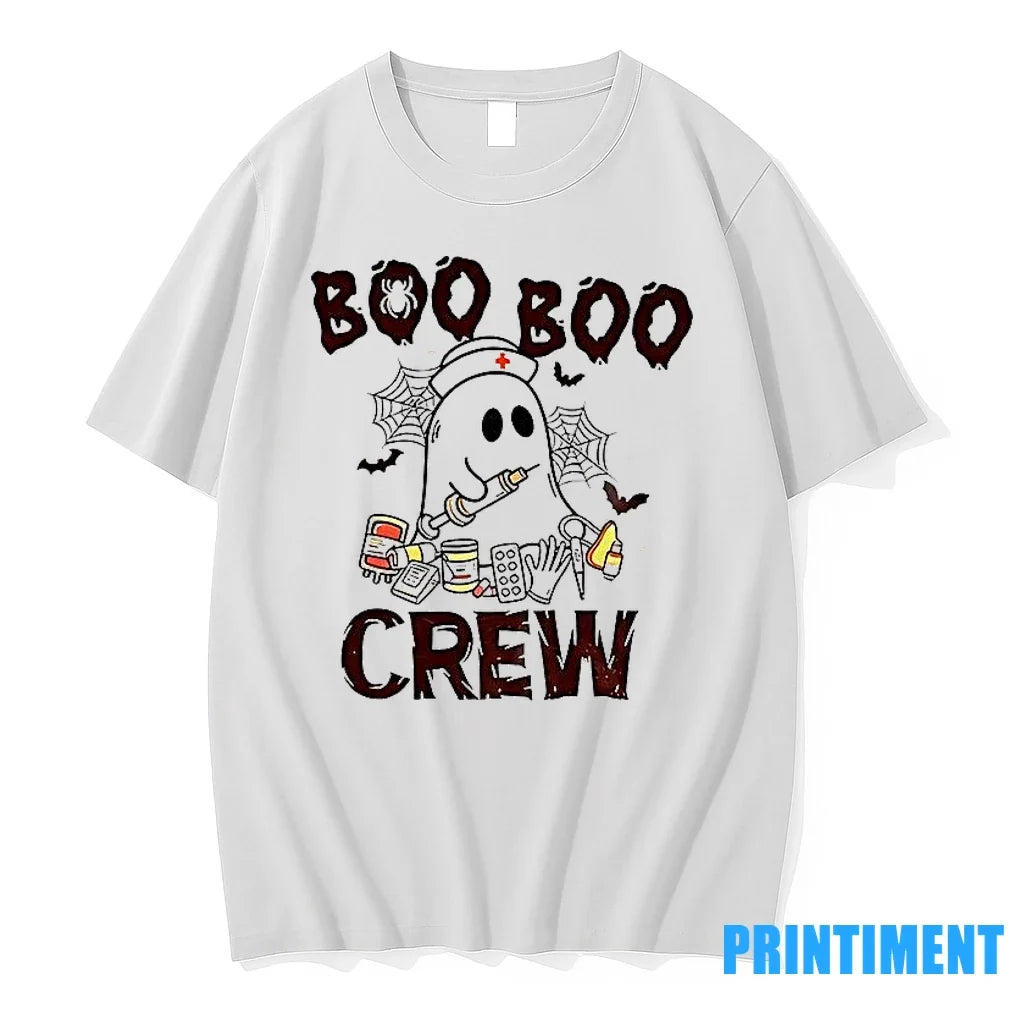 Boo Crew Halloween Nurse Sweater - Adult & Kids T-Shirts, Sweatshirts & Hoodies apparel design preview 1