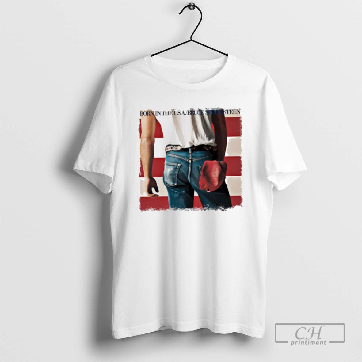 Born In The U S A - Adult & Kids T-Shirts, Sweatshirts & Hoodies apparel design preview 1