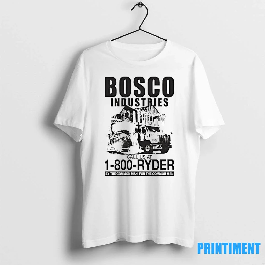 Bosco Industries Call Us At 1 800 Ryder By The Common - Adult & Kids T-Shirts, Sweatshirts & Hoodies apparel design preview 1
