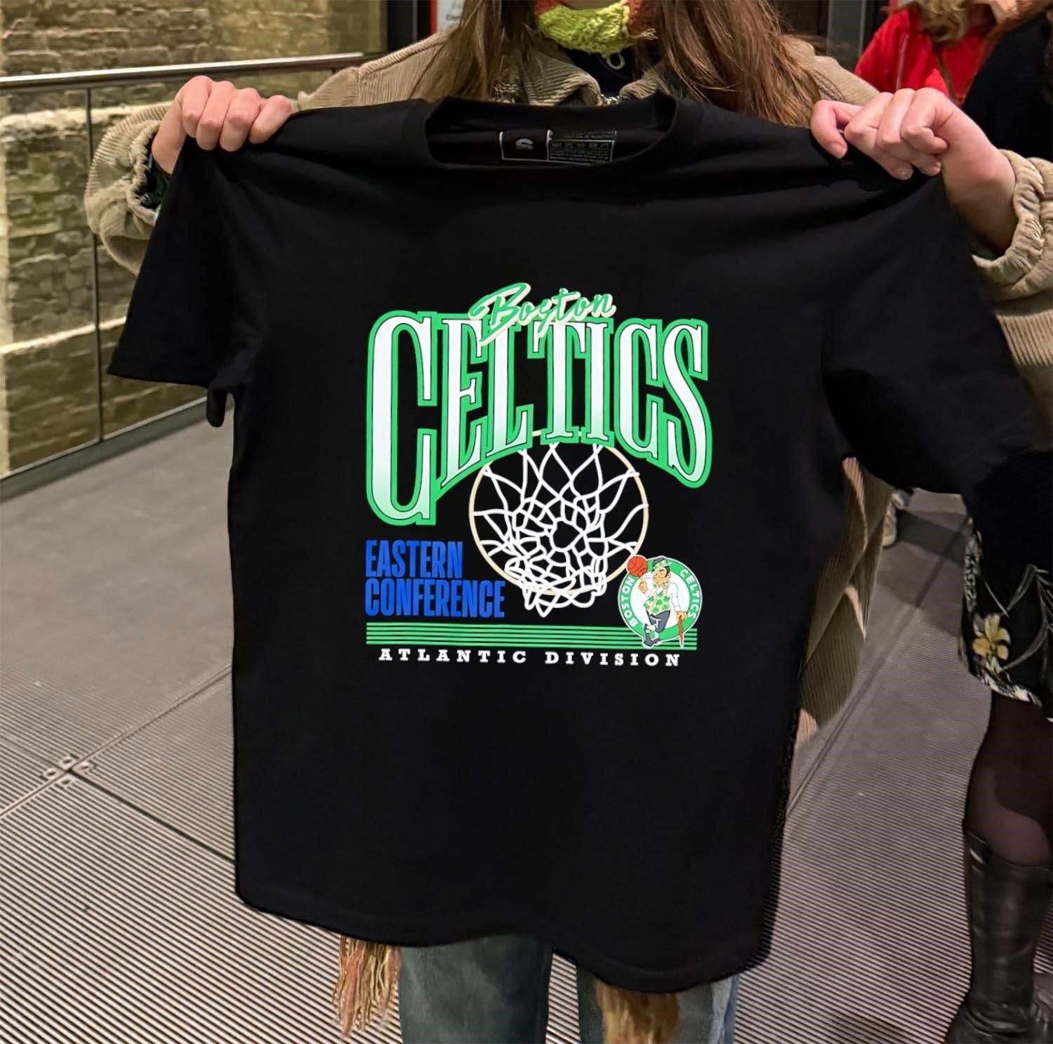 Boston Celtics Eastern Conference Atlantic Division - Adult & Kids T-Shirts, Sweatshirts & Hoodies apparel design preview 2
