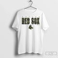 Boston Red Sox Camo Mlb Postseason 2025 - Adult & Kids T-Shirts, Sweatshirts & Hoodies apparel design preview 1