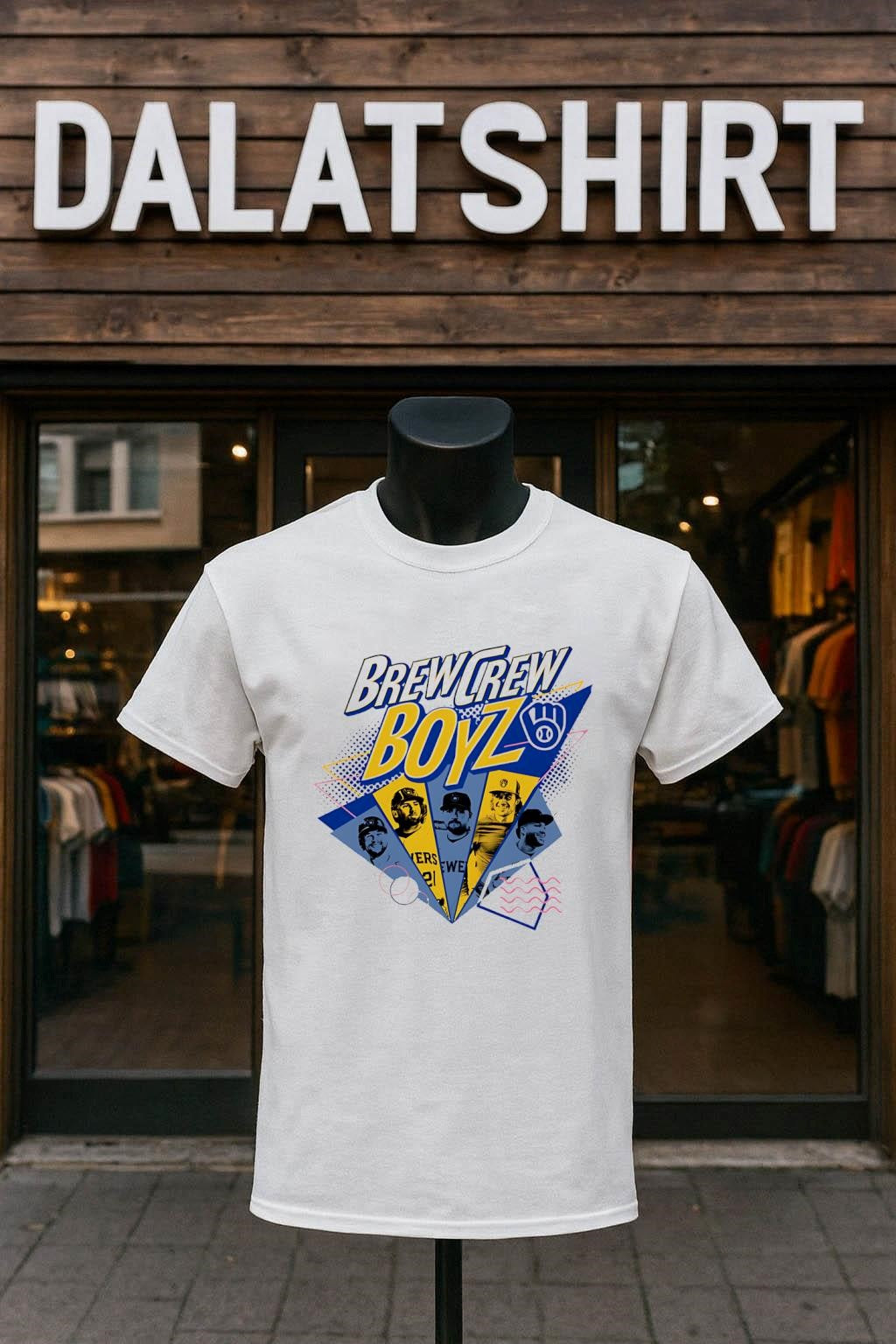 Brew Crew Boyz Milwaukee Brewers Baseball Players - Adult & Kids T-Shirts, Sweatshirts & Hoodies apparel design preview 1