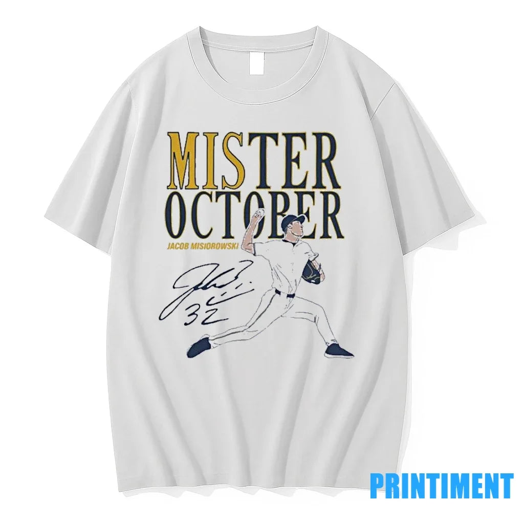 Brewers Jacob Misiorowski Mis Ter October Sweater - Adult & Kids T-Shirts, Sweatshirts & Hoodies apparel design preview 1