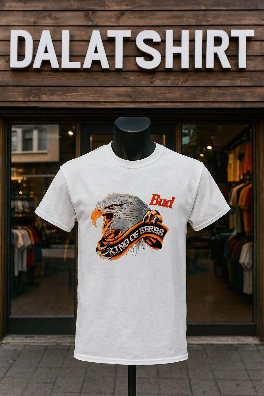 Bud King of Beers Anheuser Busch Inc - Adult & Kids T-Shirts, Sweatshirts & Hoodies apparel design preview 1