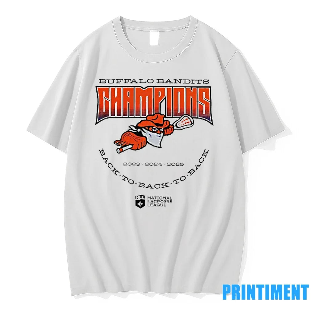 Buffalo Bandits Back To Nll Champions 2025 Sweater - Adult & Kids T-Shirts, Sweatshirts & Hoodies apparel design preview 1