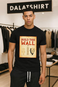 Build This Wall Anti Trump - Adult & Kids T-Shirts, Sweatshirts & Hoodies apparel design preview 1