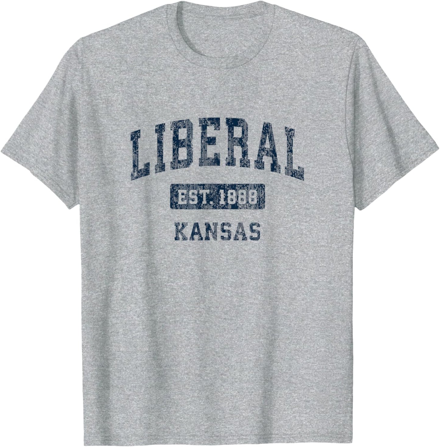 Liberal Kansas Ks Sports Navy Sweatshirt Premium Gift