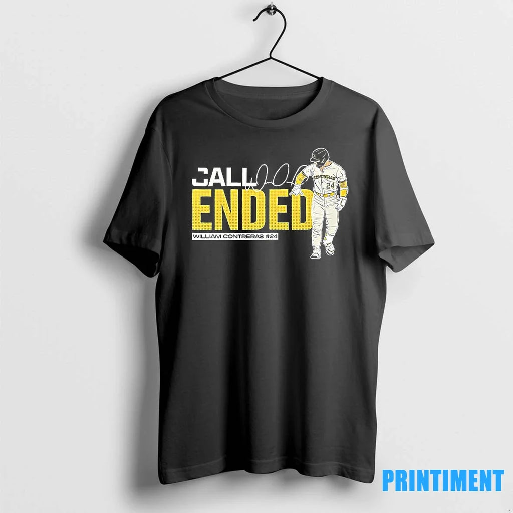 Call Ended William Contreras Sweater - Adult & Kids T-Shirts, Sweatshirts & Hoodies apparel design preview 1