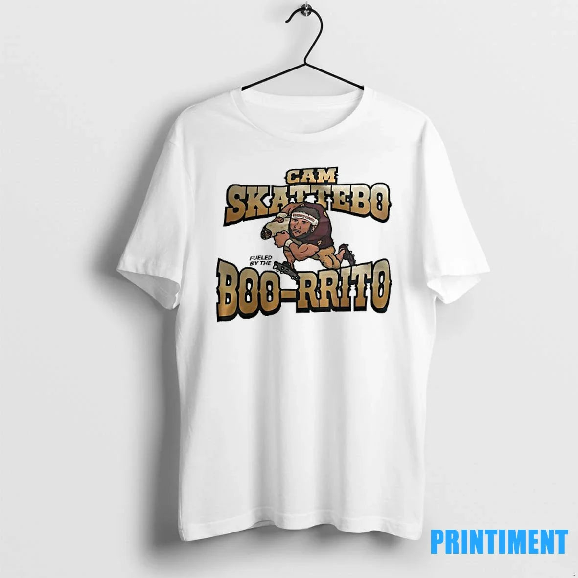 Cam Skattebo Arizona State Sun Devils Boo Rrito Tacos - Adult & Kids T-Shirts, Sweatshirts & Hoodies apparel design preview 1