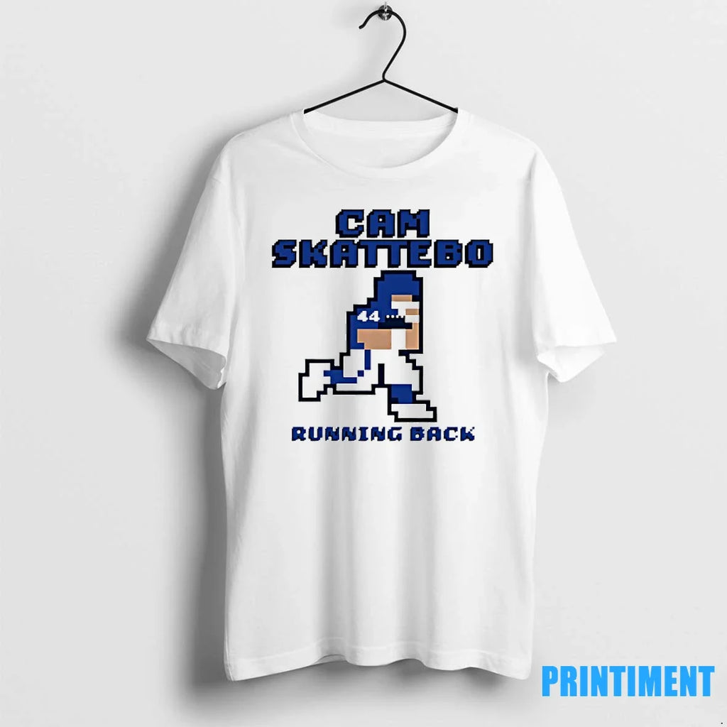 Cam Skattebo New York Giants Running Back Pixel - Adult & Kids T-Shirts, Sweatshirts & Hoodies apparel design preview 1