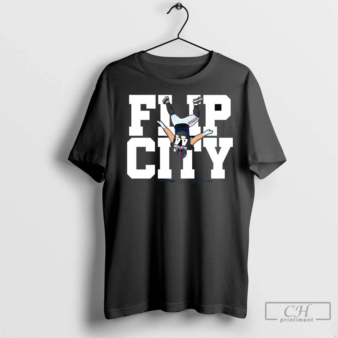 Cameron Skattebo Flip City New York Giants - Adult & Kids T-Shirts, Sweatshirts & Hoodies apparel design preview 1