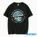 Camp Crystal Lake Relax With Friends New Jersey 1980 - Adult & Kids T-Shirts, Sweatshirts & Hoodies apparel design preview 1