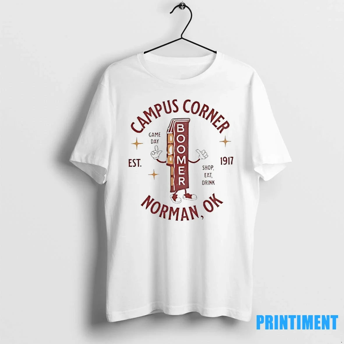 Campus Corner Norman Ok Boomer Oklahoma Sooners - Adult & Kids T-Shirts, Sweatshirts & Hoodies apparel design preview 1