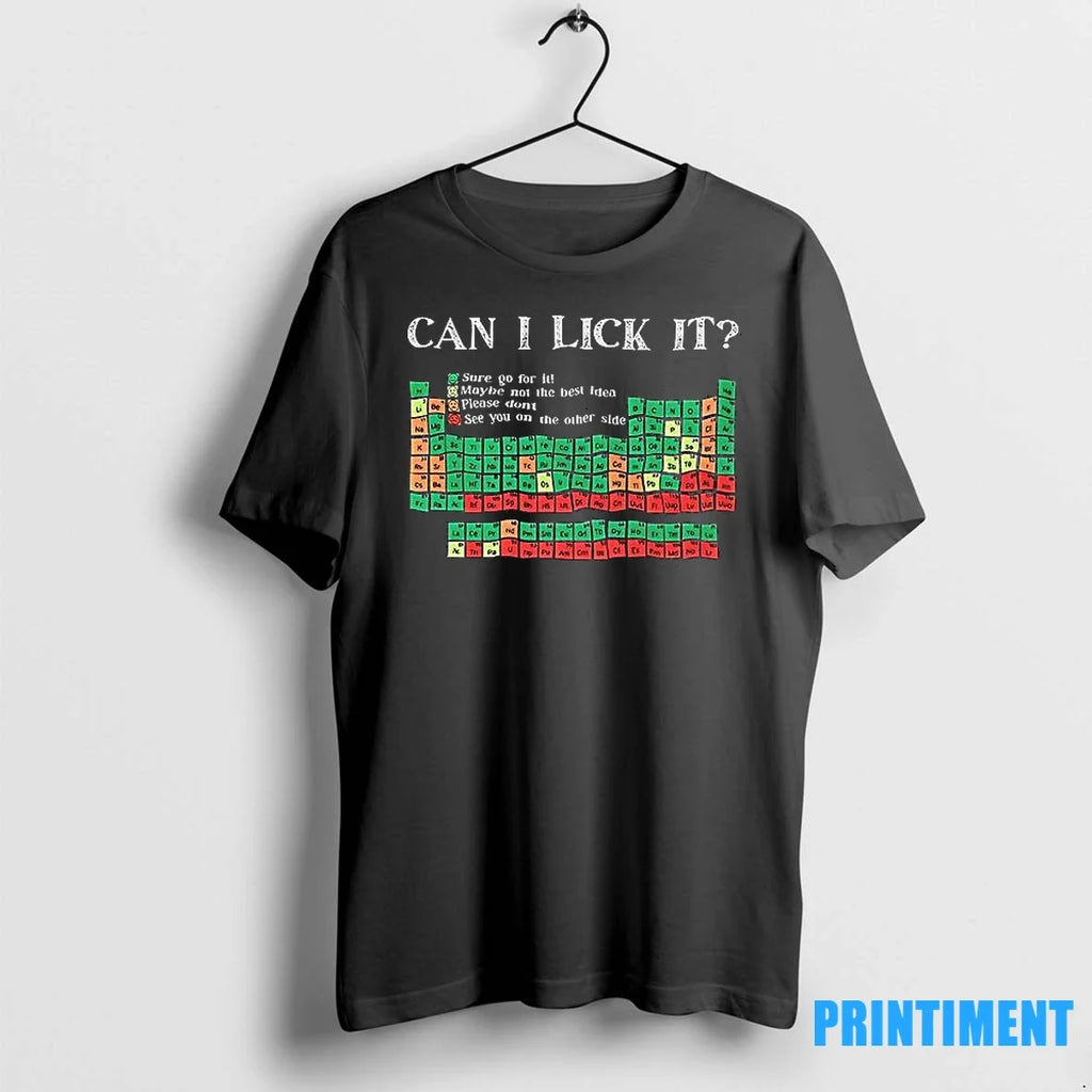 Can I Lick It Periodic Table Chemistry Sweater - Adult & Kids T-Shirts, Sweatshirts & Hoodies apparel design preview 1