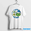 Carolina Panthers X Santa Grinch I Love Christmas - Adult & Kids T-Shirts, Sweatshirts & Hoodies apparel design preview 1