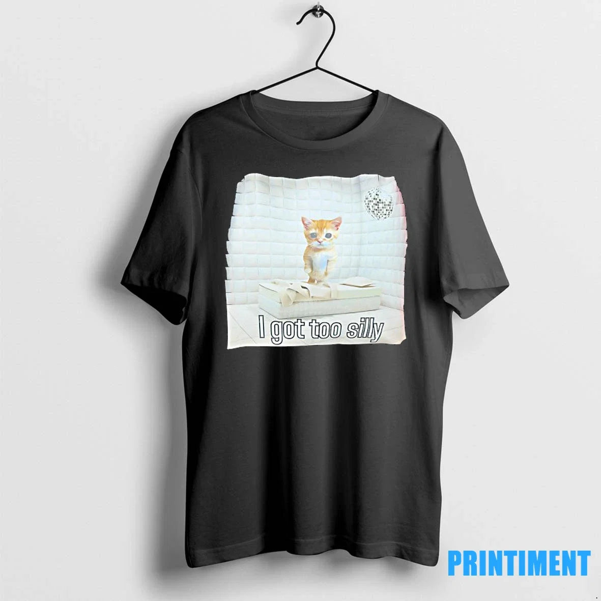 Cat I Got Too Silly Sweater - Adult & Kids T-Shirts, Sweatshirts & Hoodies apparel design preview 1