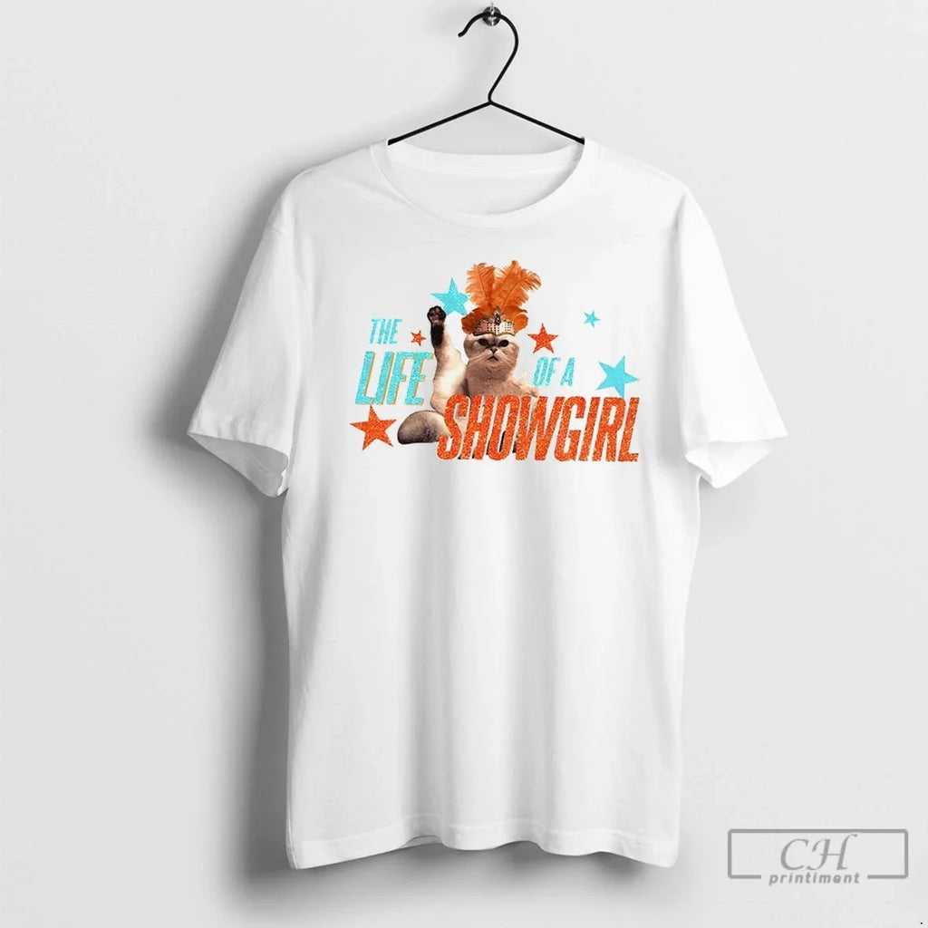 Cat Taylor The Life Of A Showgirl Eras Tour Country - Adult & Kids T-Shirts, Sweatshirts & Hoodies apparel design preview 1