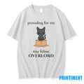 Cat Providing For My Tiny Feline Overlord Sweater - Adult & Kids T-Shirts, Sweatshirts & Hoodies apparel design preview 1