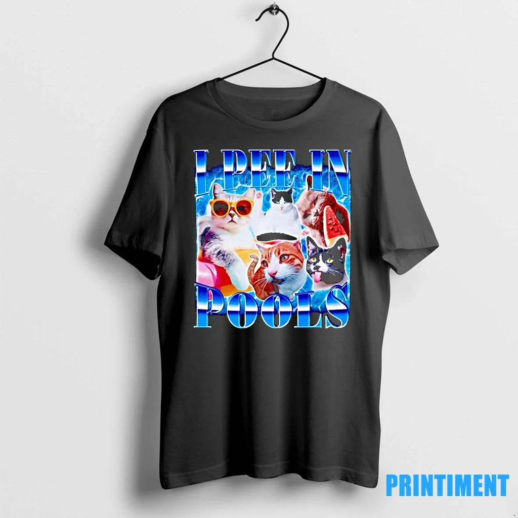Cats I Pee In Pools Sweater - Adult & Kids T-Shirts, Sweatshirts & Hoodies apparel design preview 1