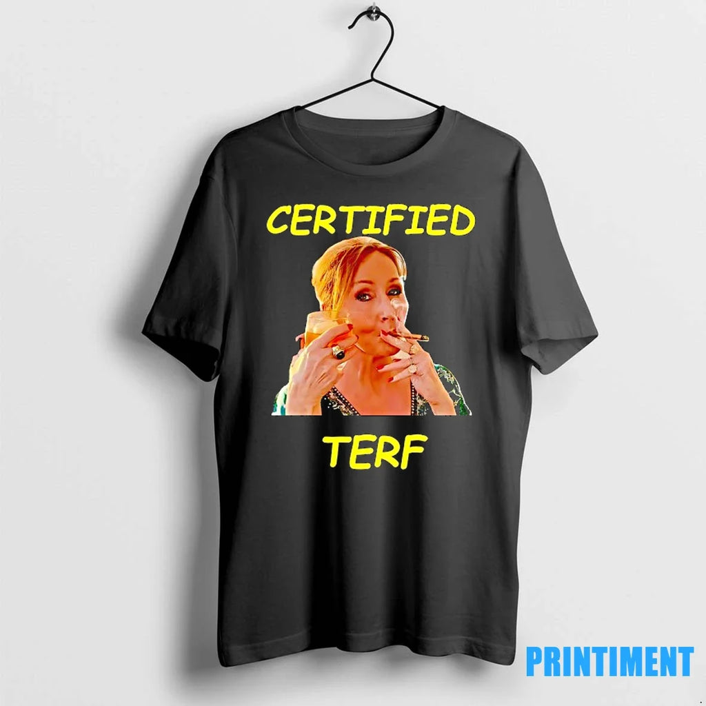 Certified Terf Trans Exclusionary Radical Feminist - Adult & Kids T-Shirts, Sweatshirts & Hoodies apparel design preview 1