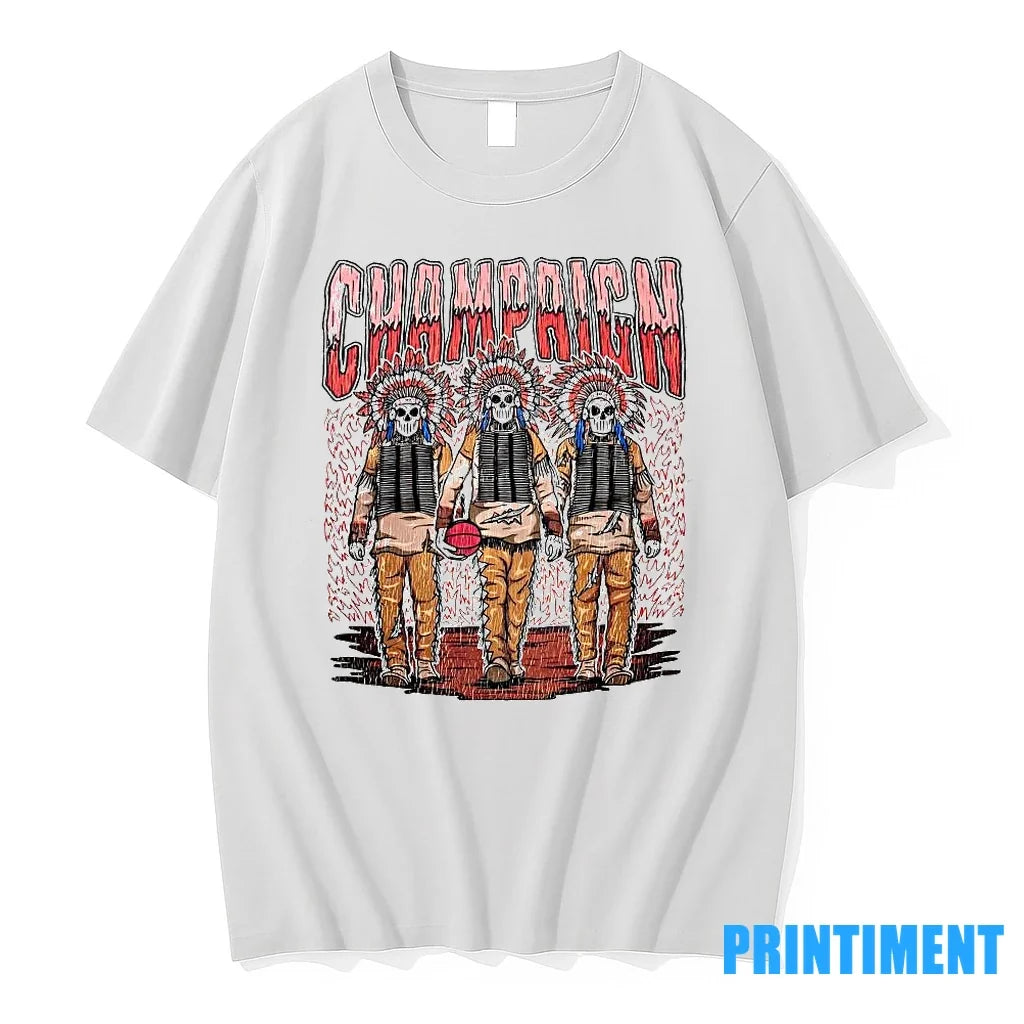 Champaign Native Skeletons Football Sweater - Adult & Kids T-Shirts, Sweatshirts & Hoodies apparel design preview 1