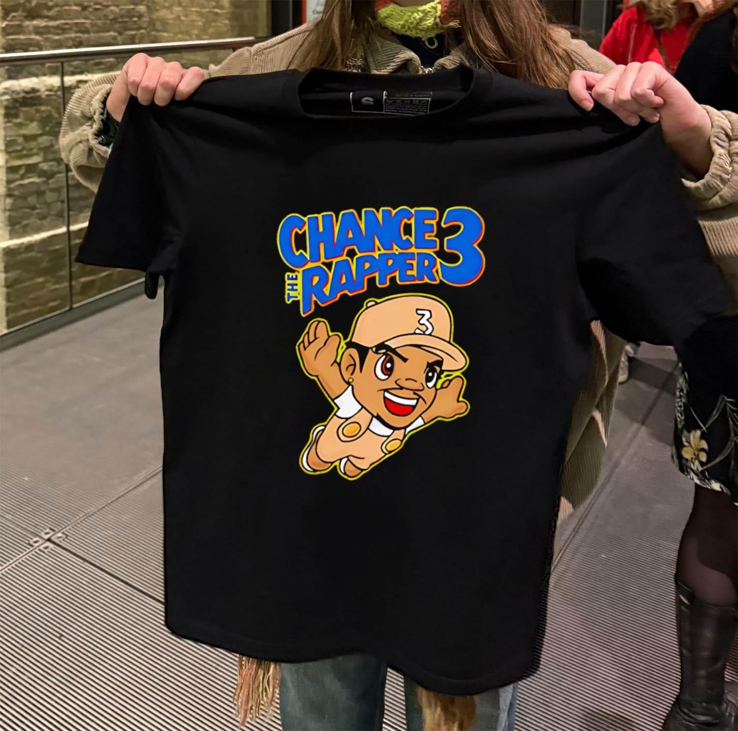 Chance The Rapper 3 Cartoon - Adult & Kids T-Shirts, Sweatshirts & Hoodies apparel design preview 2