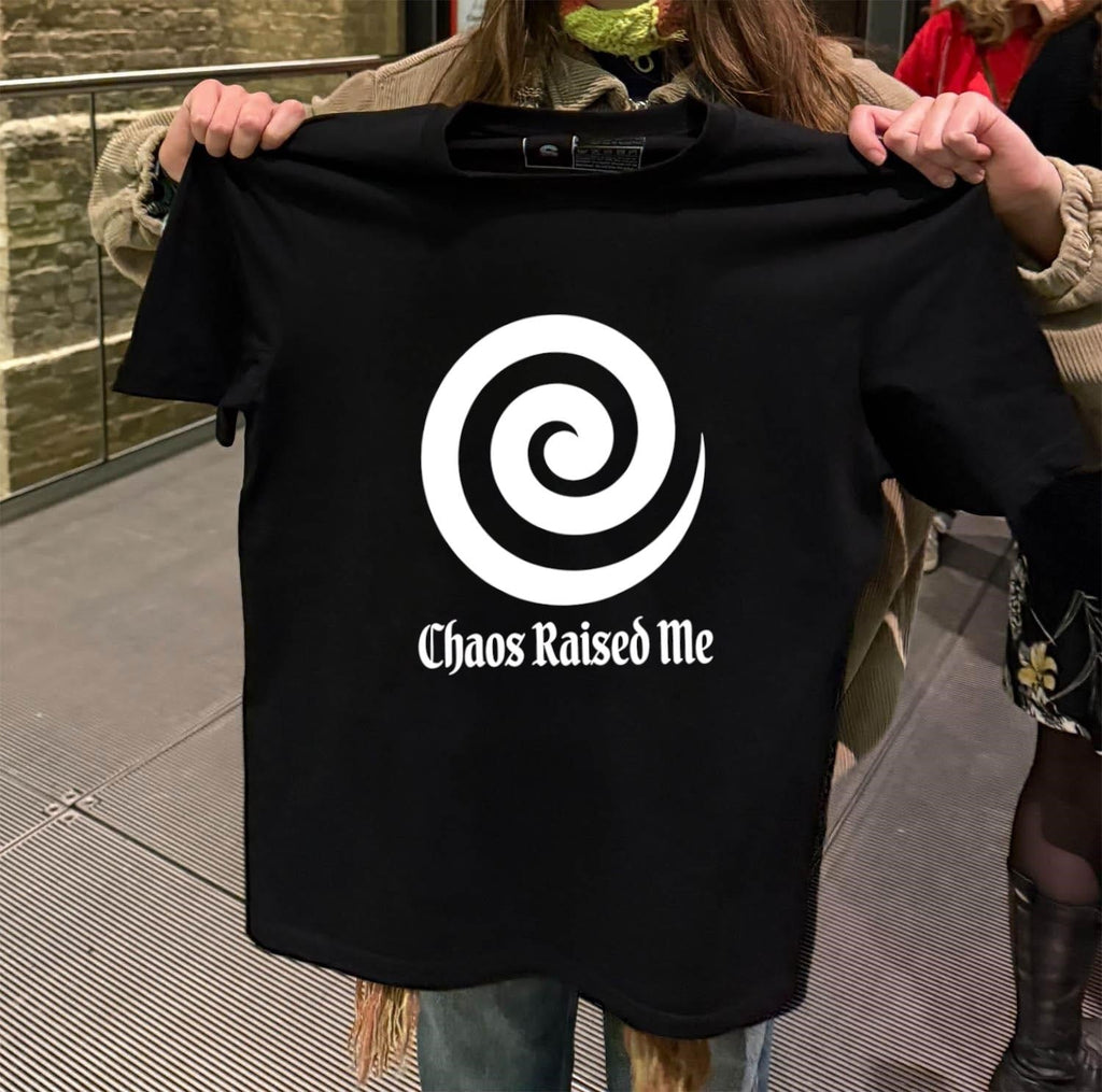 Chaos Raised Me - Adult & Kids T-Shirts, Sweatshirts & Hoodies apparel design preview 2