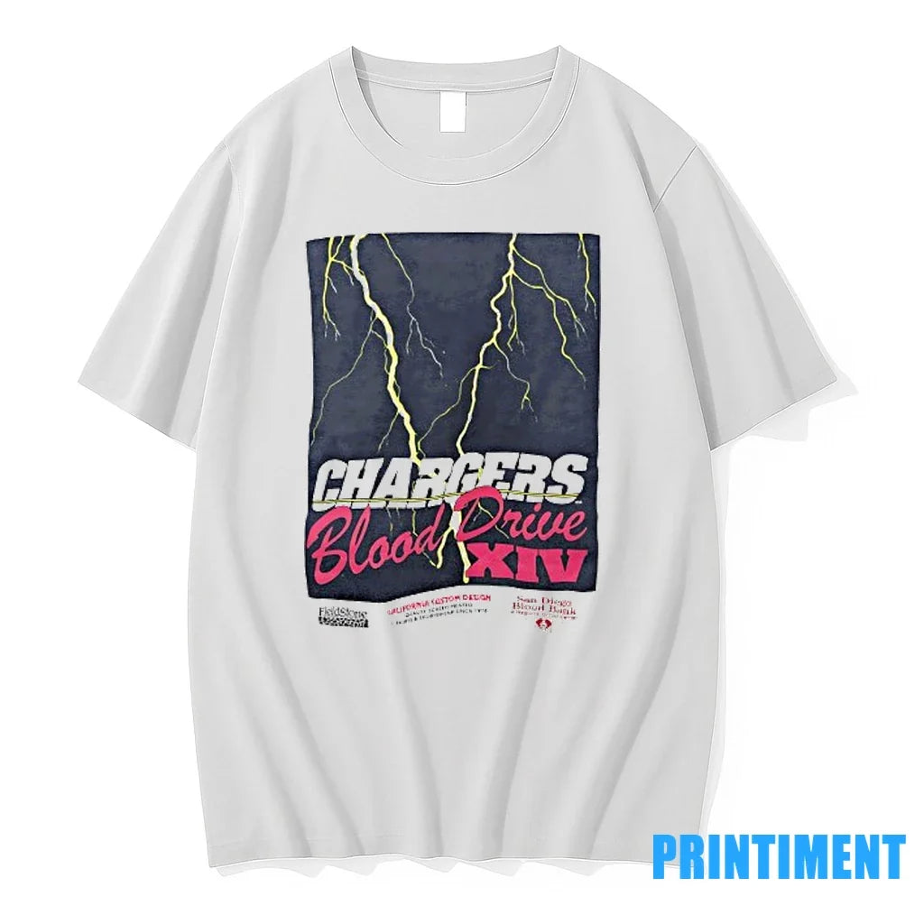 Chargers Blood Drive Xiv Lighting Sweater - Adult & Kids T-Shirts, Sweatshirts & Hoodies apparel design preview 1