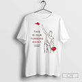 Charlie Kirk This Is Our Turning Point - Adult & Kids T-Shirts, Sweatshirts & Hoodies apparel design preview 1