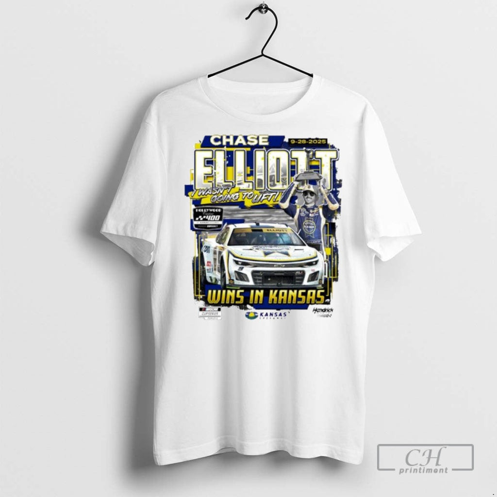 Chase Elliott Checkered Flag Sports 2025 Hollywood - Adult & Kids T-Shirts, Sweatshirts & Hoodies apparel design preview 1