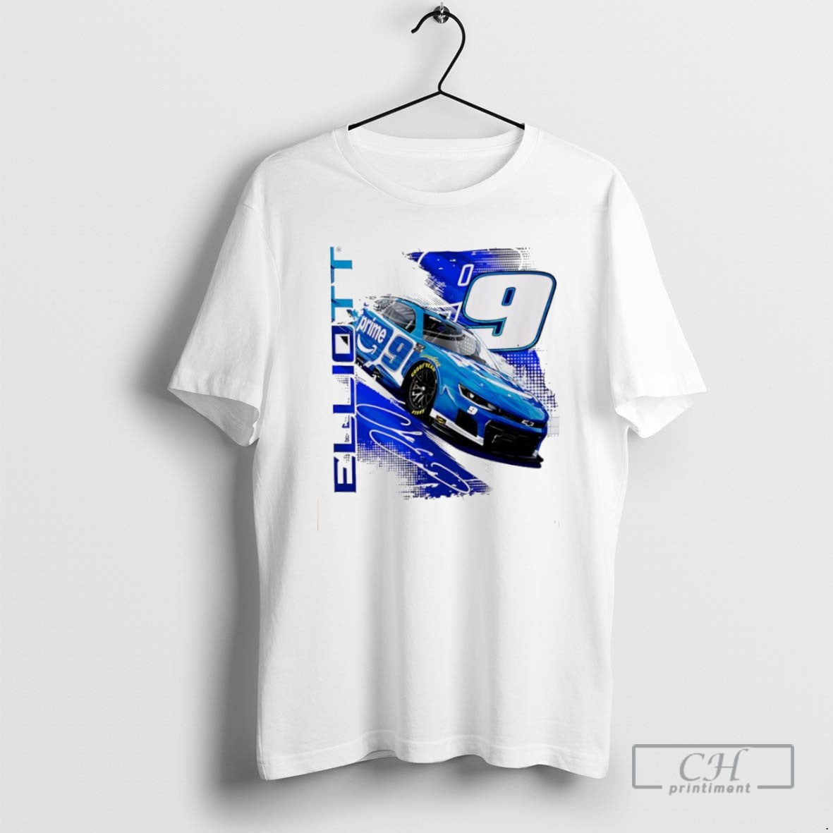 Chase Elliott Hendrick Motorsports Team Collection - Adult & Kids T-Shirts, Sweatshirts & Hoodies apparel design preview 1