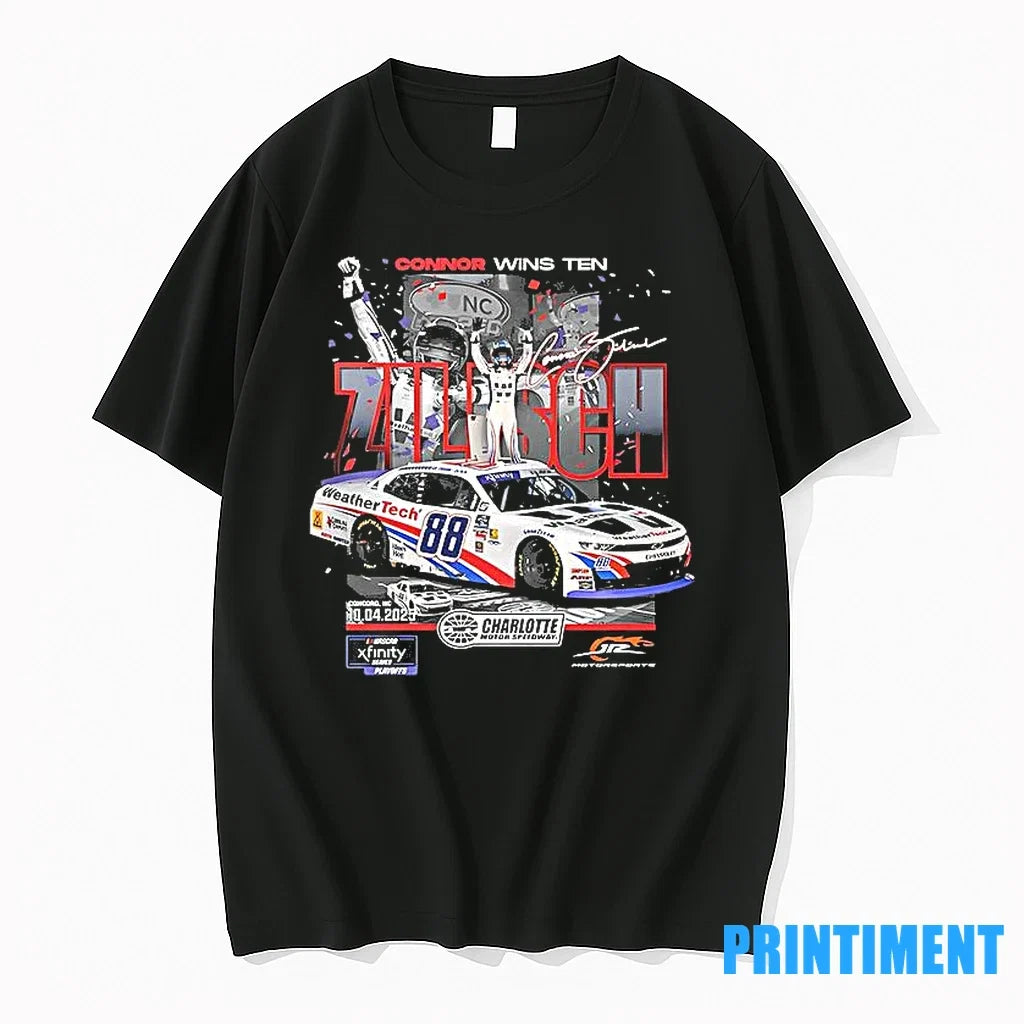Checkered Flag Sports 2025 Blue Cross Nc 250 Xfinity - Adult & Kids T-Shirts, Sweatshirts & Hoodies apparel design preview 1