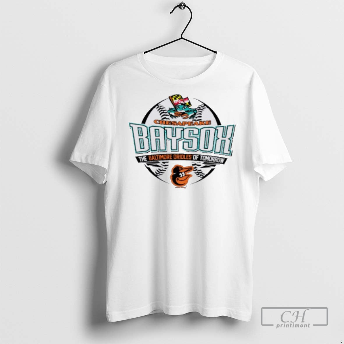 Chesapeake Baysox The Baltimore Orioles Of Tomorrow - Adult & Kids T-Shirts, Sweatshirts & Hoodies apparel design preview 1