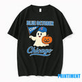Chicago Cubs Blue October Ghost Pumpkin Halloween - Adult & Kids T-Shirts, Sweatshirts & Hoodies apparel design preview 1
