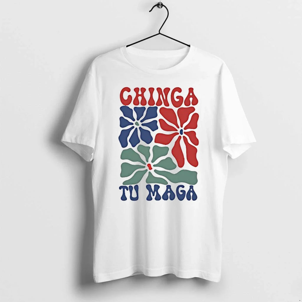 Chinga Tu Mag Flowers Sweater - Adult & Kids T-Shirts, Sweatshirts & Hoodies apparel design preview 1