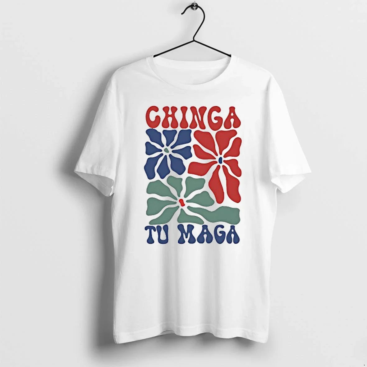 Chinga Tu Mag Flowers Sweater - Adult & Kids T-Shirts, Sweatshirts & Hoodies apparel design preview 1