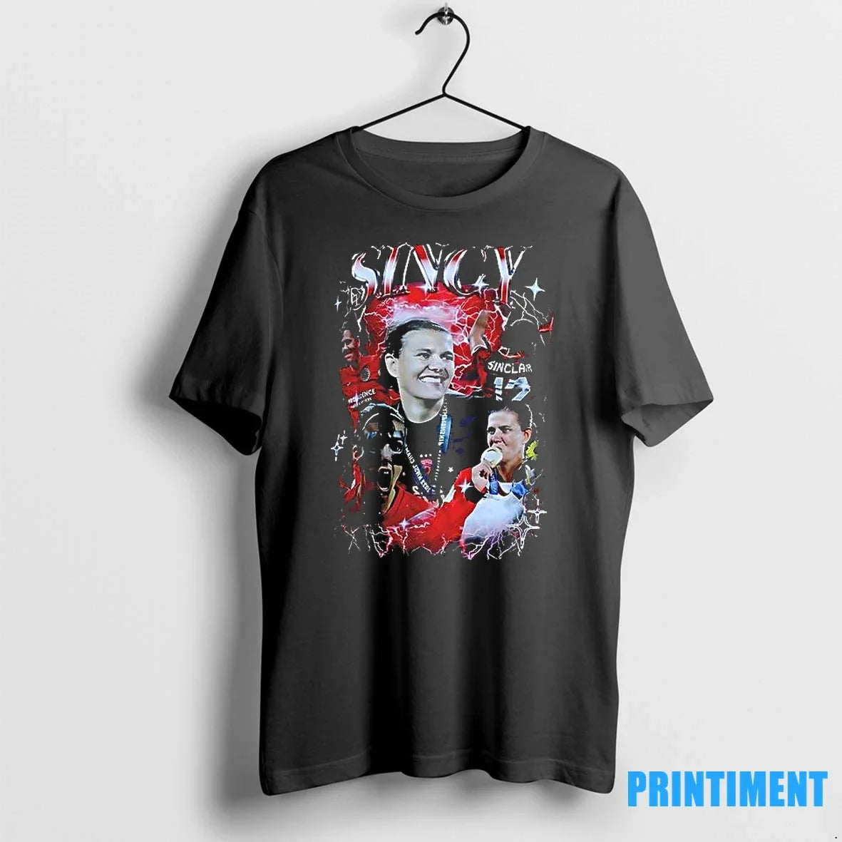 Christine Sinclair Retired Canadian Soccer Player - Adult & Kids T-Shirts, Sweatshirts & Hoodies apparel design preview 1