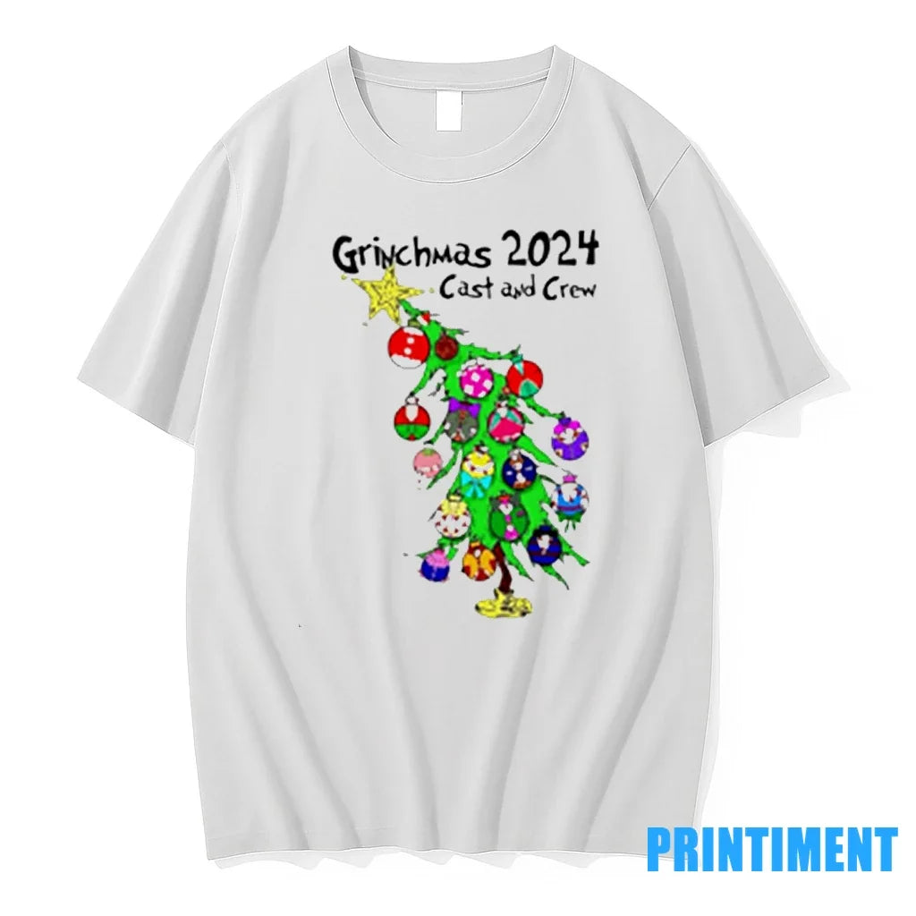 Christmas Grinchmas Cast And Crew Sweater - Adult & Kids T-Shirts, Sweatshirts & Hoodies apparel design preview 1