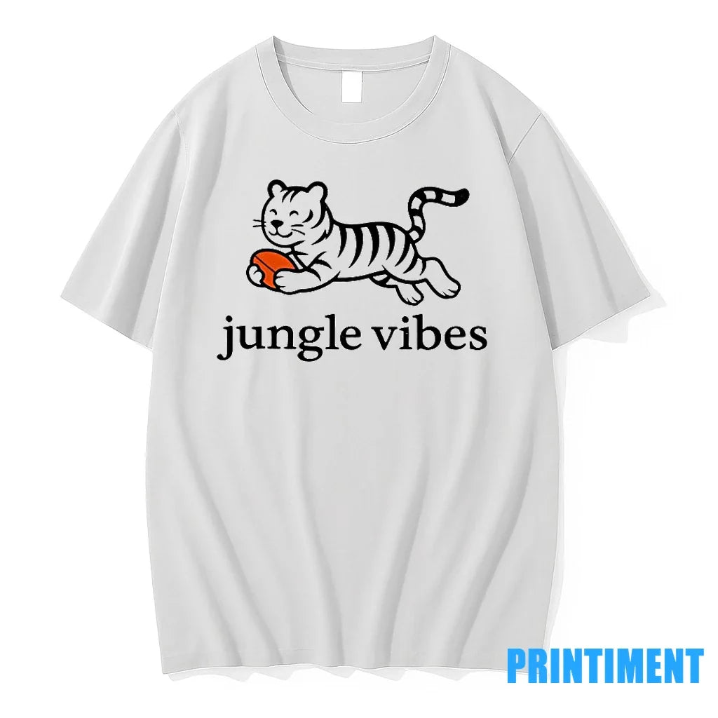 Cincinnati Jungle Vibes Tiger Vintage Sweater - Adult & Kids T-Shirts, Sweatshirts & Hoodies apparel design preview 1