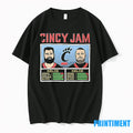 Cincy Jam Kelce And Sweater - Adult & Kids T-Shirts, Sweatshirts & Hoodies apparel design preview 1