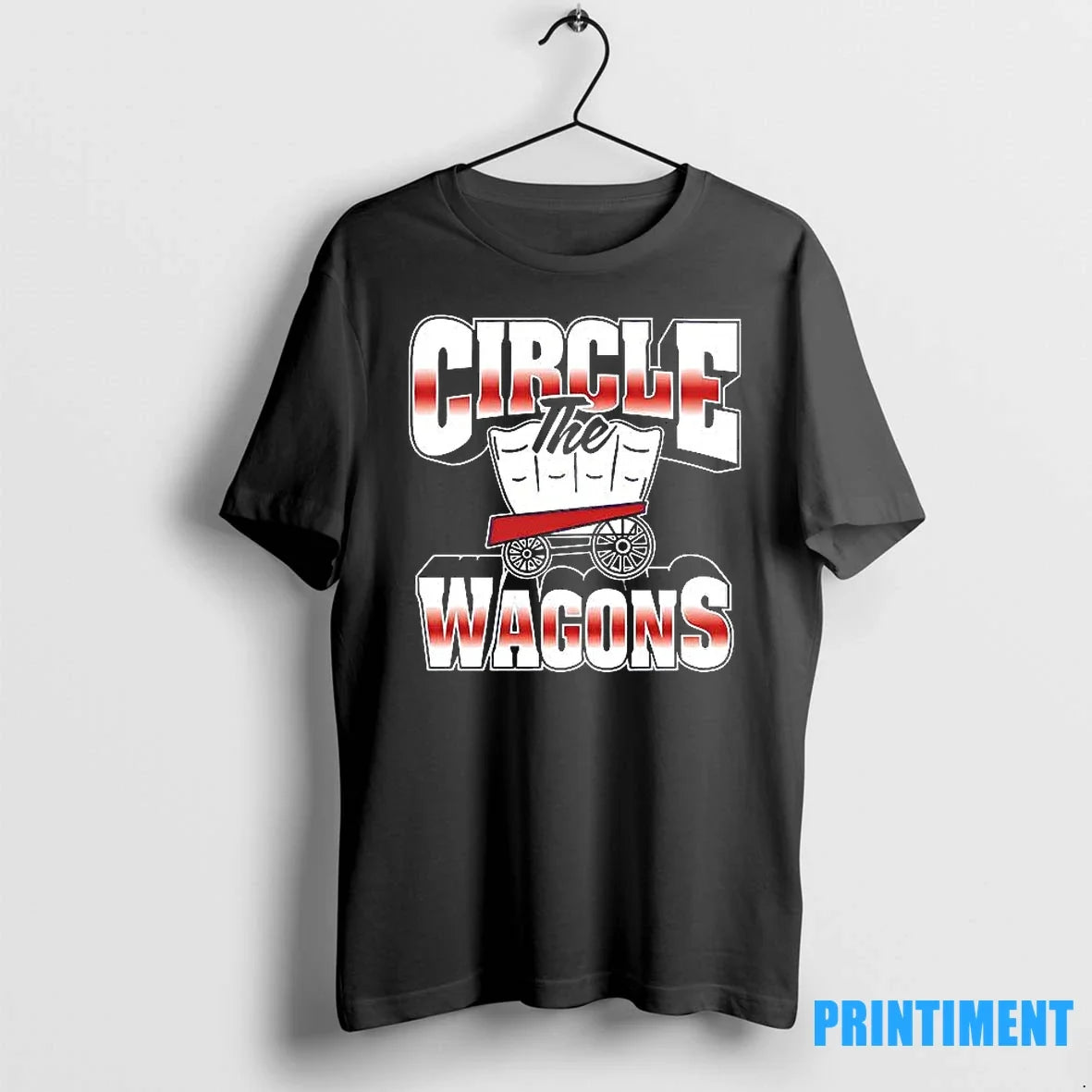 Circle The Wagons Buffalo Sweater - Adult & Kids T-Shirts, Sweatshirts & Hoodies apparel design preview 1