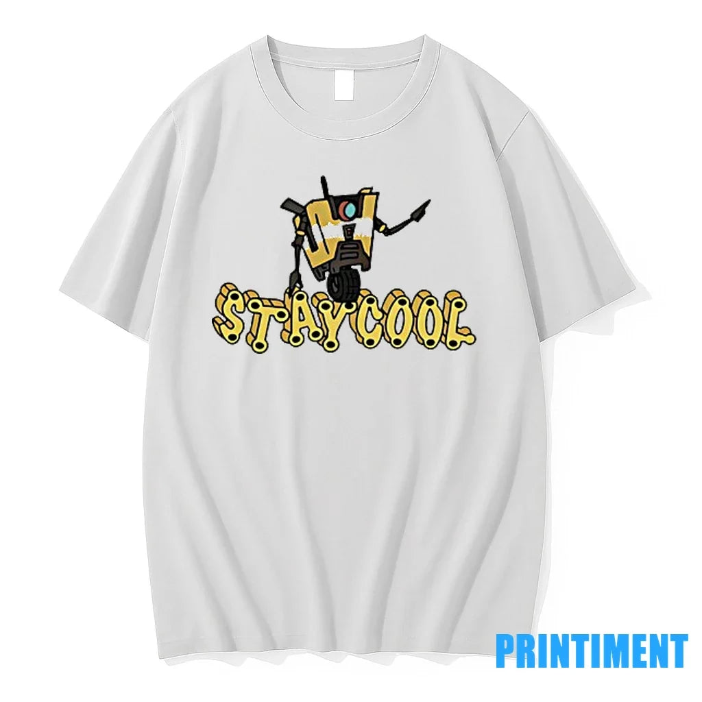 Claptrap Staycool Borderlands Sweater - Adult & Kids T-Shirts, Sweatshirts & Hoodies apparel design preview 1