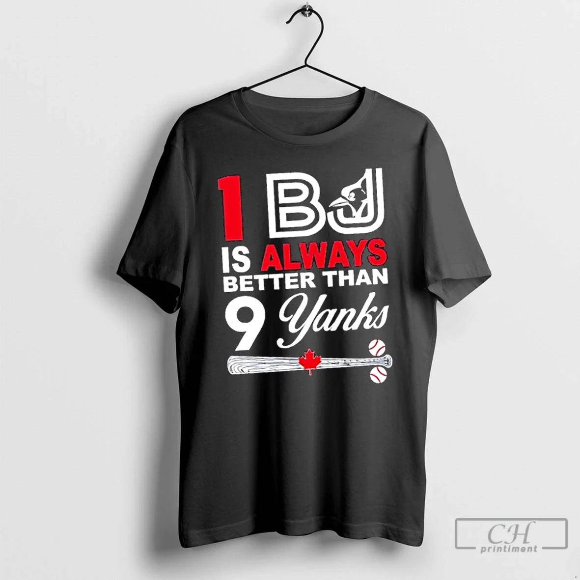 Classic 1 Bj Is Always Better Than 9 Yanks - Adult & Kids T-Shirts, Sweatshirts & Hoodies apparel design preview 1