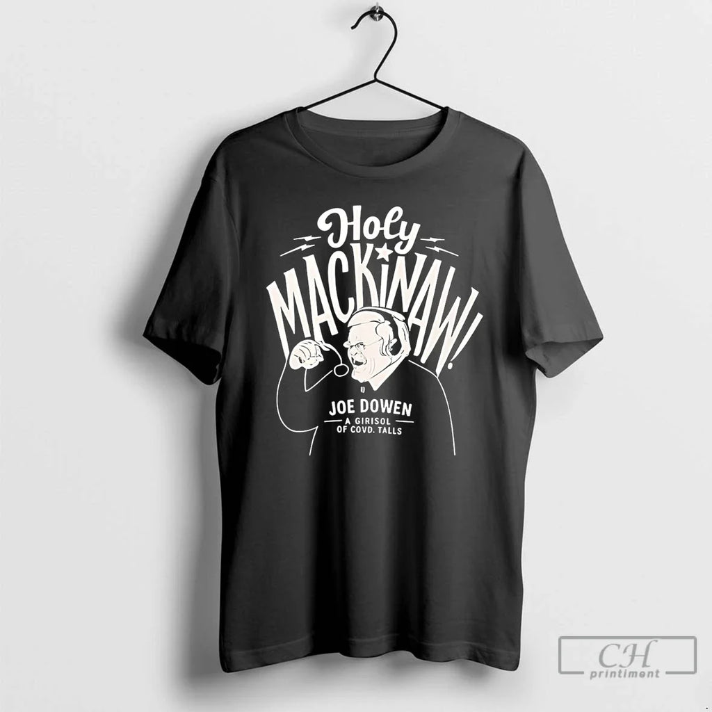 Classic 1982 Joe Bowen Holy Mackinaw - Adult & Kids T-Shirts, Sweatshirts & Hoodies apparel design preview 1