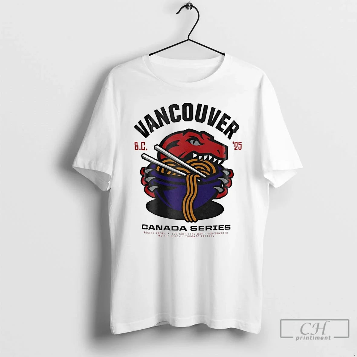 Classic 2025 Canada Series Vancouver Noodle - Adult & Kids T-Shirts, Sweatshirts & Hoodies apparel design preview 1