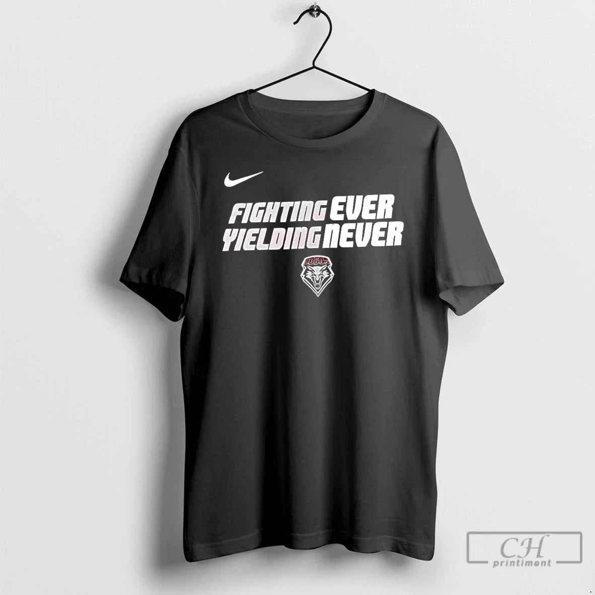 Classic 2025 New Mexico Lobos Fighting Ever Yielding - Adult & Kids T-Shirts, Sweatshirts & Hoodies apparel design preview 1