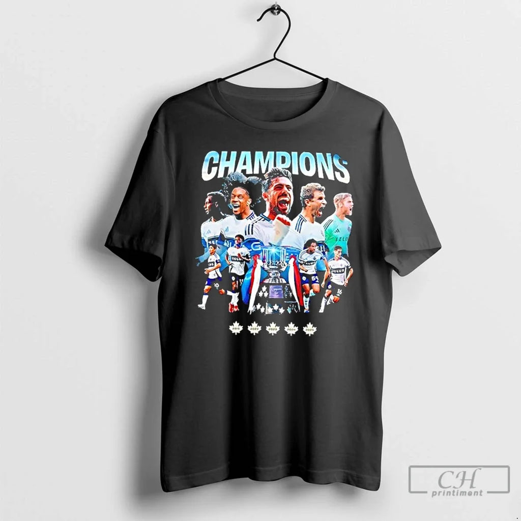 Classic 2025 Vancouver Whitecaps Fc Players Telus - Adult & Kids T-Shirts, Sweatshirts & Hoodies apparel design preview 1